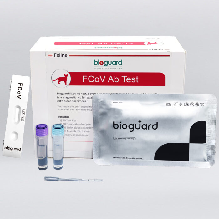 Test rapid FCoV Ab – Detectare coronavirus felin la pisici - imagine 1