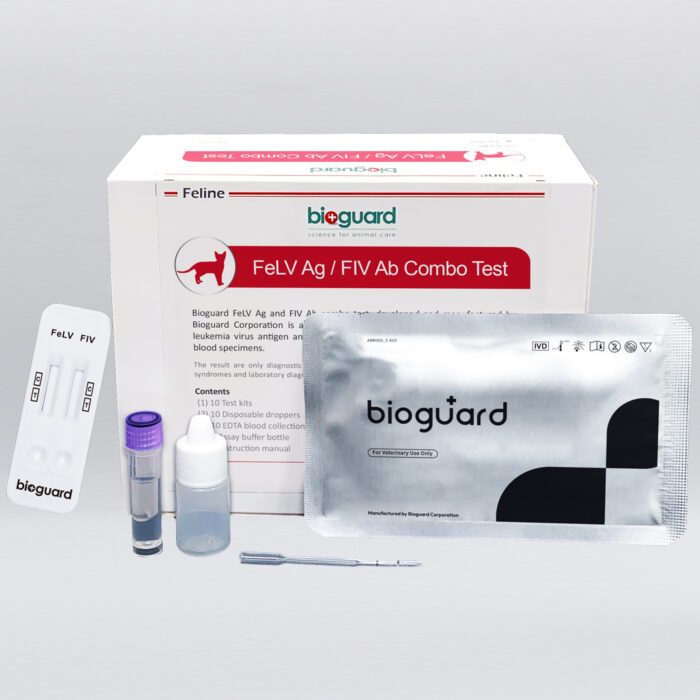 Test rapid FeLV Ag / FIV Ab – Detectare leucemie și imunodeficiență felină - imagine 1