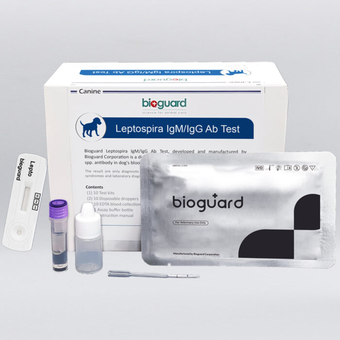Test rapid Leptospira IgM/IgG – Detectare leptospiroză canină - imagine 1